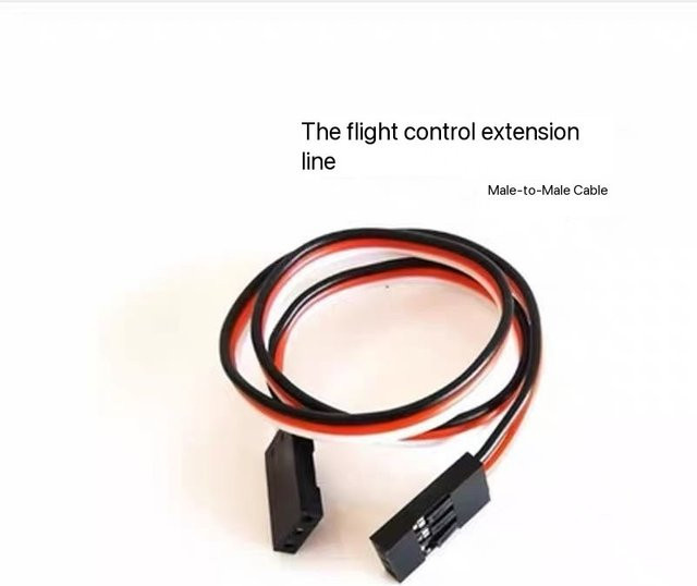 BANGSHE Servo Flight Control Verbindungskabel mit DuPont-Steckern in Multicolor für Vier- und Sechs-Achsen-Empfänger - Bild 1