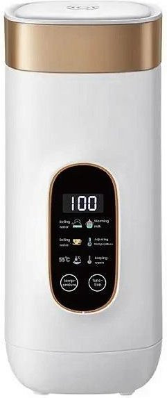 Intelligenter Reise-Wasserkocher von Yiran Furniture, tragbarer Heizbecher mit 4 Gängen und 650 ml Volumen, Weiß - Bild 1