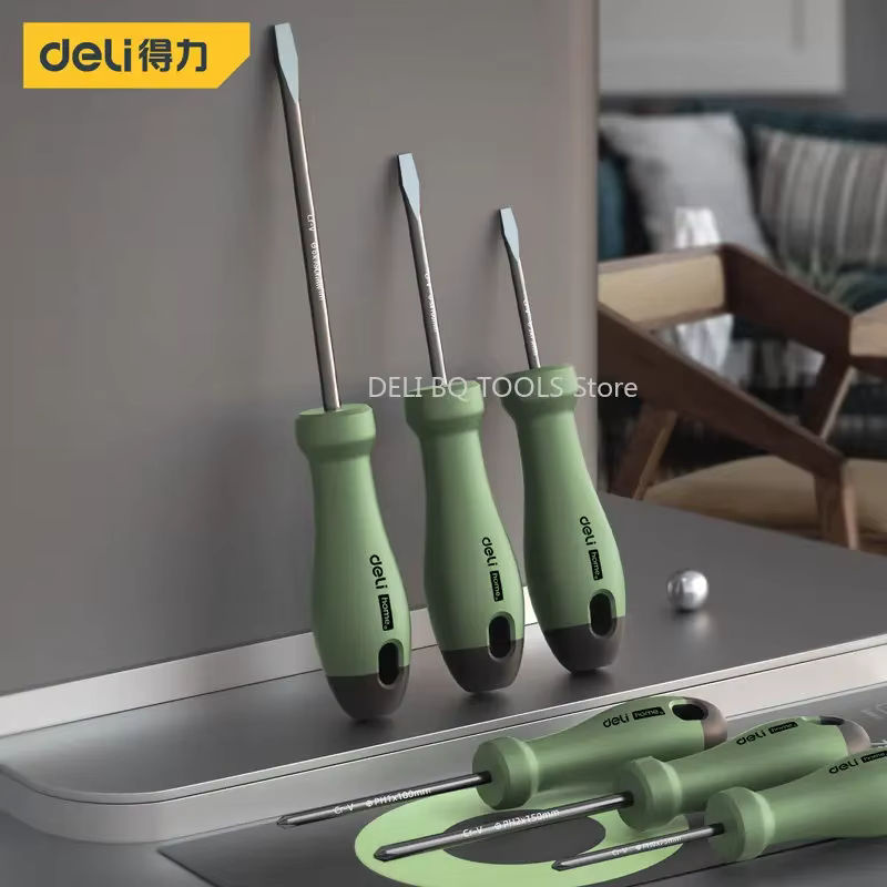 Deli Home Serie Schraubendreher Set für Reparaturen in Schwarz, 2/4/6 Stück - Bild 2