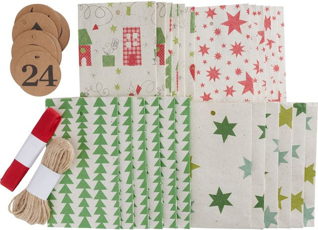 Zischka Adventskalender-Set By Nature in Multicolor aus Papier - Bild 1