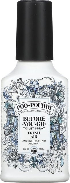 Poo-Pourri Before-You-Go Toilettenspray Frische Luft 118 ml black - Bild 1