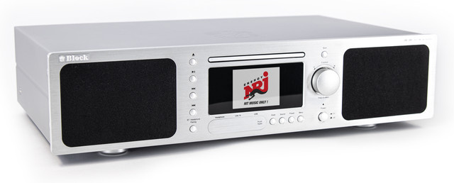BB-200 Boombox Bluetooth Internet-Receiver in Diamantsilber - Bild 1