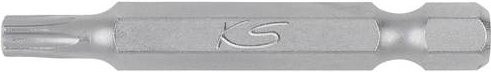 KS Tools Torx-Bit T6 1/4 Zoll Classic, Länge: 50 mm, Silber - Bild 1