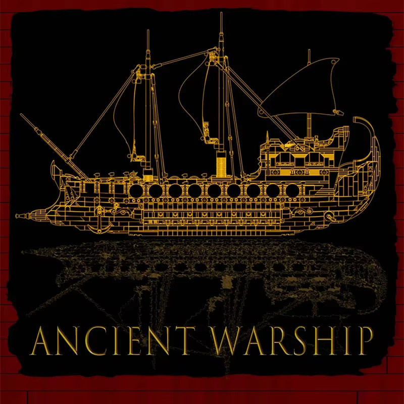 AMAZINGBLOKS Wikinger-Langschiff-Bausatz mit 2073 Teilen, Mehrfarbiges Kriegspiratenschiff-Modell aus Kunststoff als kreatives DIY-Spielzeug - Bild 3