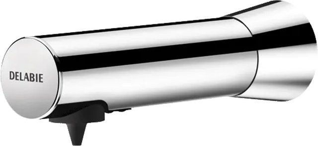 Delabie BINOPTIC automatischer Seifenspender in Chrom, Netzbetrieb - Bild 1