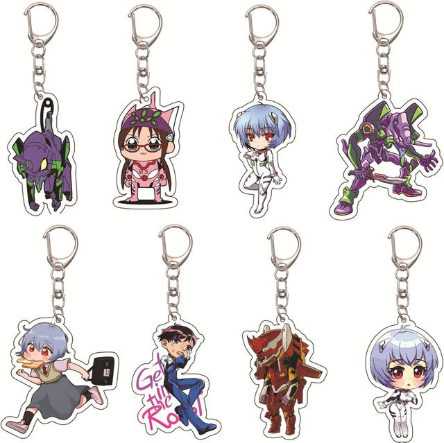 Bandai Schlüsselanhänger Anime Neon Genesis Evangelion, Unisex - Bild 1