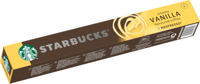 Starbucks Kaffee, Creamy Vanilla, Nespresso-kompatibel, 10 Kapseln, 51 g - Bild 1
