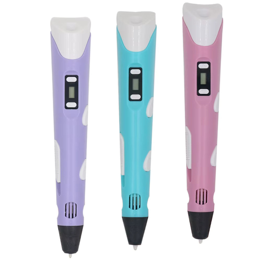 OUIO 3D Stift, 3D Zeichnung Druck Stift, mit LCD Bildschirm, Bunt / Mehrfarbig - Bild 4