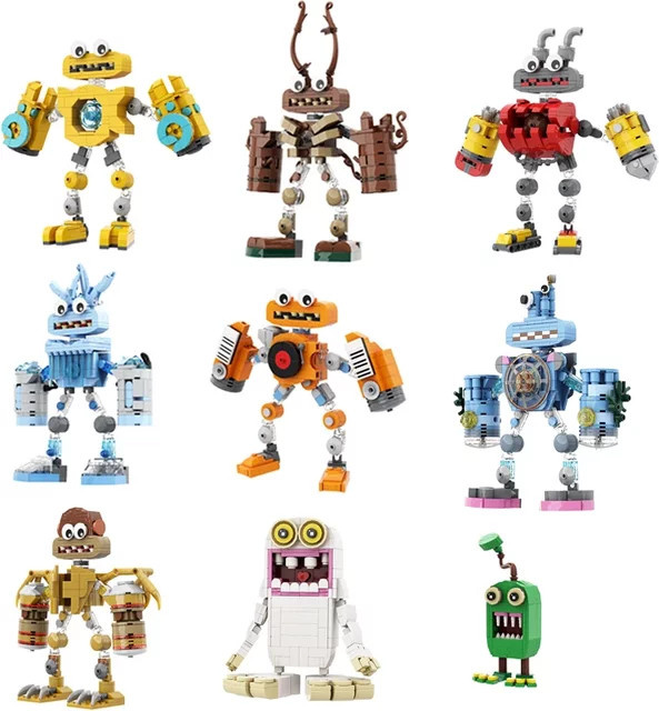 Moc Mein singendes Monster, Bausteine Set, Musik Roboter Chor - Bild 1
