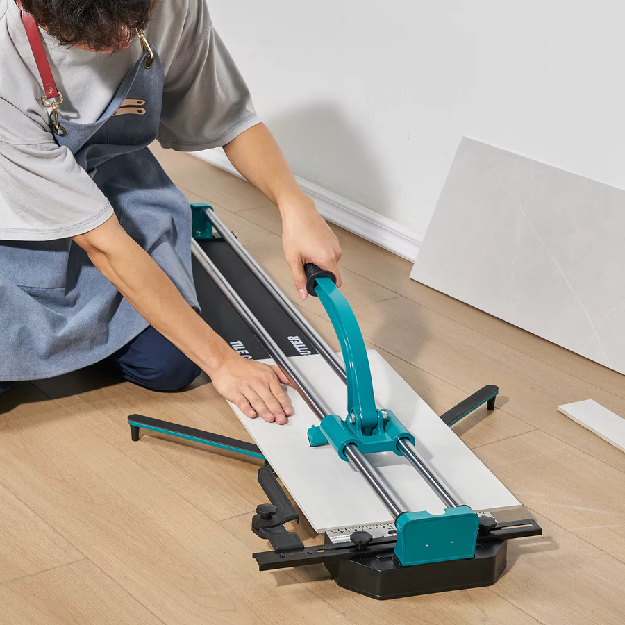 SucceBuy Manueller Fliesenschneider mit Laserpositionierung und Einzelschienen inklusive Stützfüßen für Keramik - Bild 2