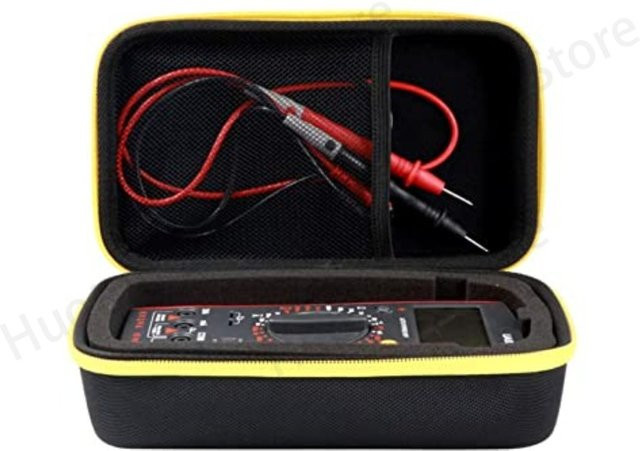Wrumava Multimeter-Aufbewahrungskoffer als schützende Hartschalen-Aufbewahrungstasche in den Farben Rot, Blau oder Schwarz, passend für Fluke F117C, F115C, F116C und F175C - Bild 1