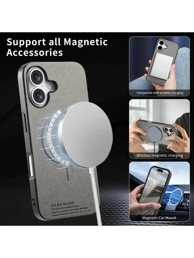 Magnetische Anti-Drop-Schutzhülle für Motorola in Grün - Bild 6