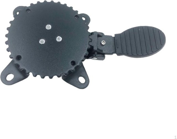 HomeDecor Mall 360 Grad drehbare Sonnenschirm Basis in Schwarz für römische Sonnenschirme