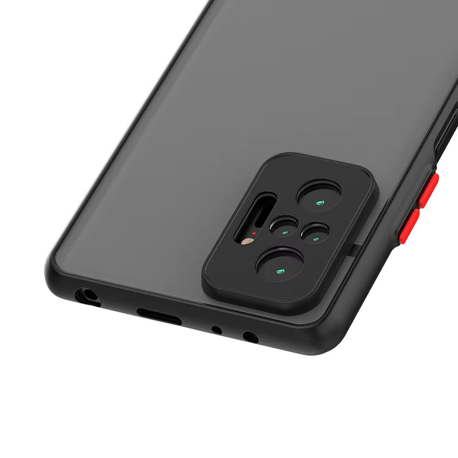 Original Skin Feel Armor stoßfeste Schutzhülle für Xiaomi Redmi Note 10 10S 11 11s 12s 12 13 Pro 5G Redmi 10C 10A 9A 9C 12c in Rot - Bild 3