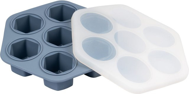 Genialo Silikon-Eiswürfelform Eis-Brocken in Blau - Bild 1