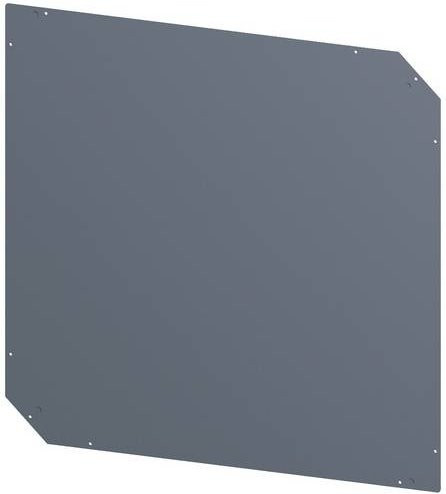 Siemens Dach aus Stahl in Grau B: 100 cm, T: 100 cm - Bild 1