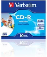 Verbatim CD-R 700 MB 52x in Blau, 10er-Pack im Jewelcase - Bild 2