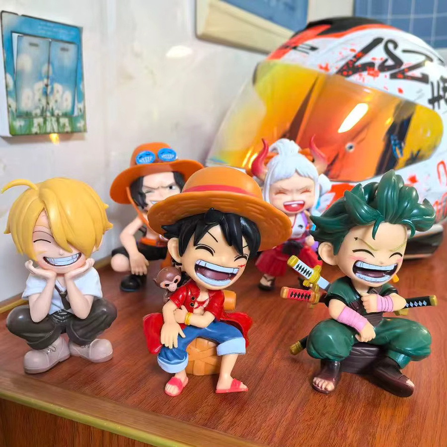 Bandai One Piece Actionfiguren, Q-Version, Einzelfigur, 5-teiliges Set - Bild 2
