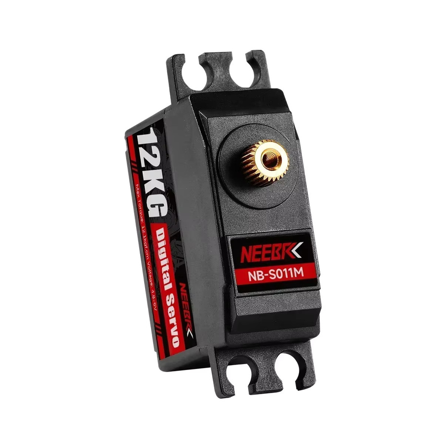 NEEBRC Digital Servo, Metall, Schwarz, Zubehör - Bild 2