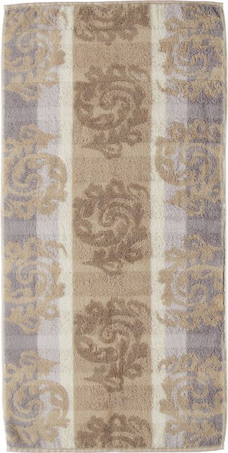 Cawo Duschtuch NOBLESSE CASHMERE in Beige, weiches Baumwoll-Terry, B: 150 cm x H: 80 cm - Bild 1