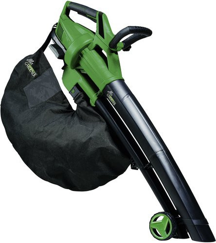 Mr. GARDENER Akku-Laubsauger in Grün mit einer maximalen Blasgeschwindigkeit von 210 km/h - Bild 1
