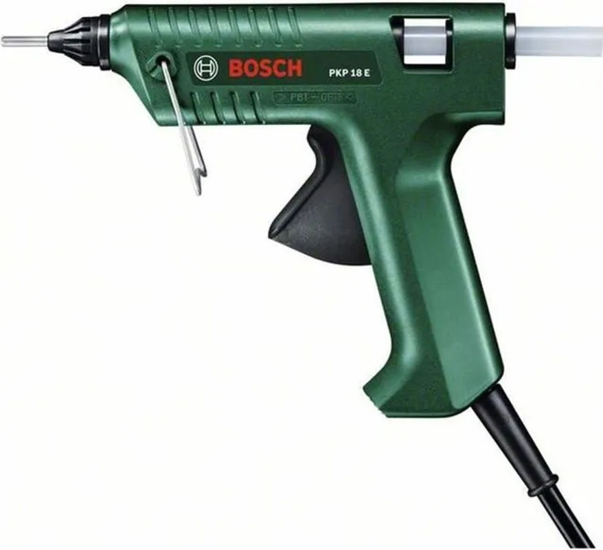 Bosch Heißklebepistole PKP 18 E in Grün mit 200 W und 11 mm Klebestab-Durchmesser - Bild 2