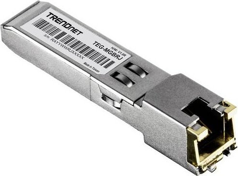 TrendNet TEG-MGBRJ SFP-Transceiver-Modul für Ethernet/LAN in Silber - Bild 1