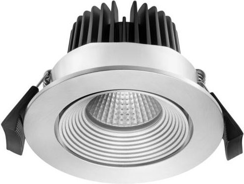 Opple LED Einbaustrahler und Aufbaustrahler in Silber, rund, warmweiß, IP44 für Badezimmer - Bild 1
