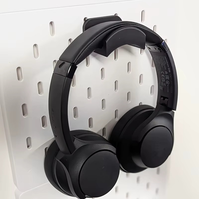 IKEA Skadis Headset-Display-Ständer und Kopfhörer-Aufhänger aus Kunststoff, Schwarz - Bild 3