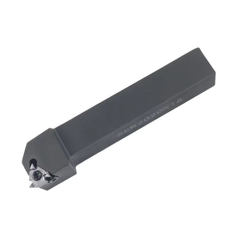 Intlshaft CNC Drehmeißel Halter mit Außengewinde für Drehmaschinen, Cutter Bar Werkzeugset in Schwarz - Bild 4