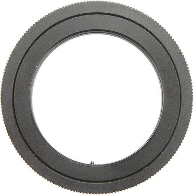 Andoer T/T2 Teleobjektiv-Adapterring mit Spiegel für Nikon AI-Mount Kameras in Schwarz - Bild 1
