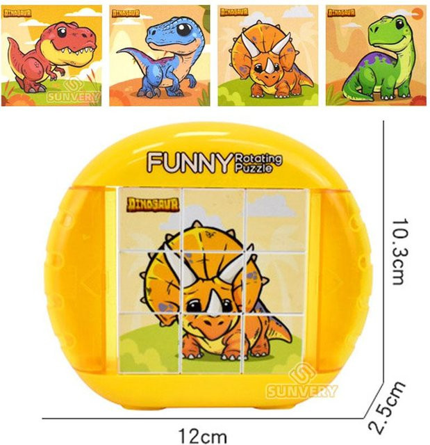 Yiran toy 4in1 Rotierendes Puzzle, Fidget Spielzeug, ab 3 Jahre - Bild 1