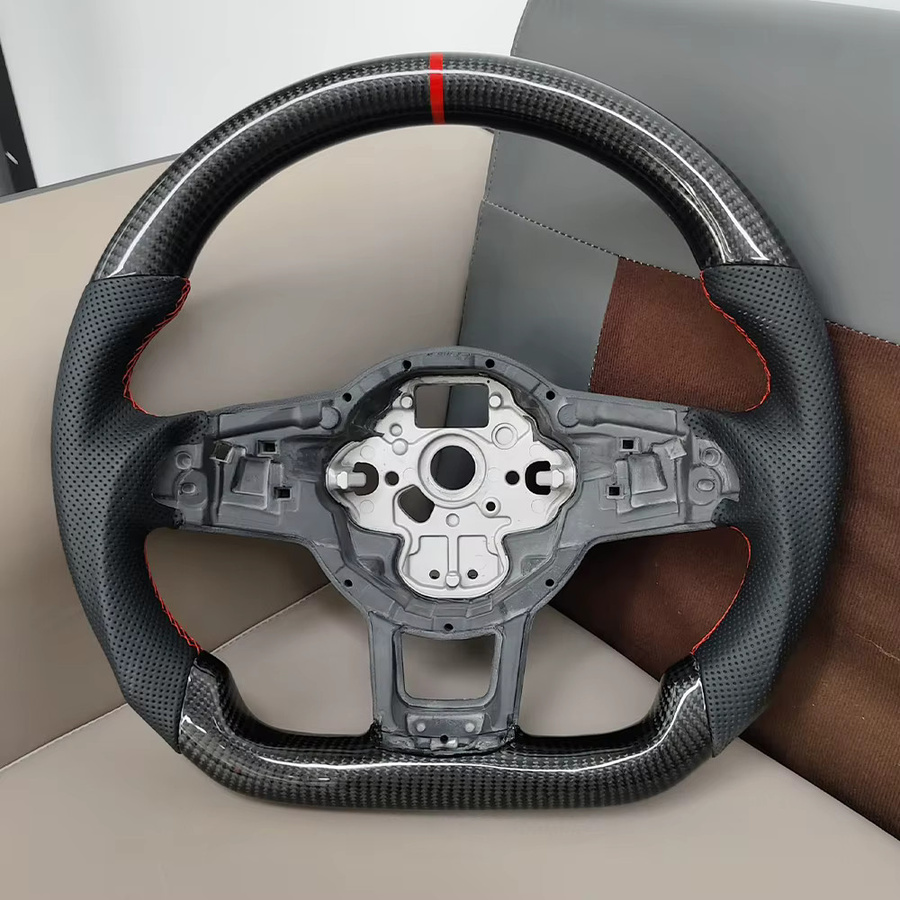 COIKA Sportlenkrad in Schwarz für Volkswagen Golf MK7 7.5 GTI GTR GTE und Tiguan 2013–2019 - Bild 4