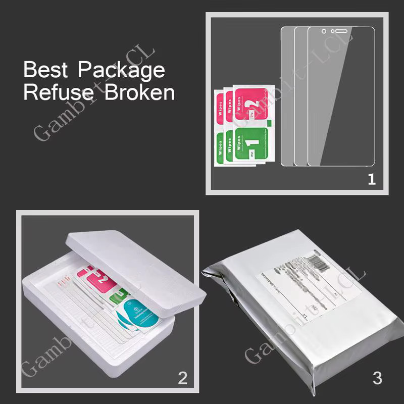 3er-Set Gehärtetes Glas Display Schutzfolie für Blackview BV6300 BV6200 Plus BV5500 BV5300 Pro BV5200 BV5100 BV4800 N6000SE N6000 in Transparent - Bild 2