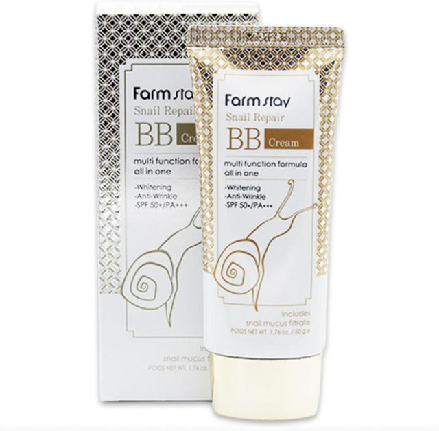Farm Stay Revitalisierende BB-Creme mit Schneckenschleim, SPF 50+, 50 g - Bild 1