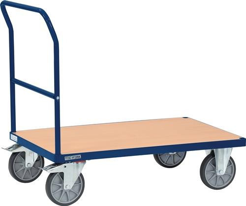 Tecwerk Plattformwagen in Saphirblau RAL 5003 mit einer Tragfähigkeit von 600 kg - Bild 1