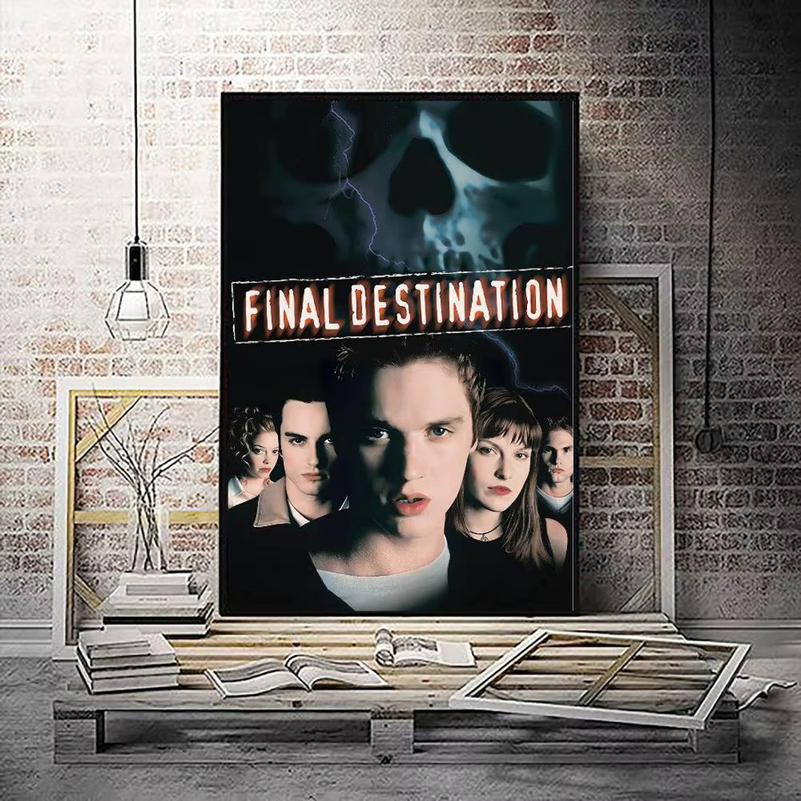 F-Final D-Destination Anime-Poster als selbstklebende Wanddekoration aus weißem Kraftpapier, mehrfarbig - Bild 5