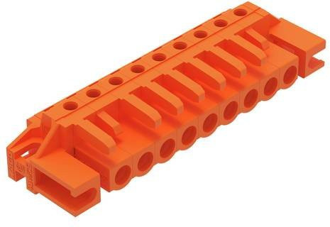 WAGO 232-269/047-000 Federleiste in Orange, 25 Stück - Bild 1