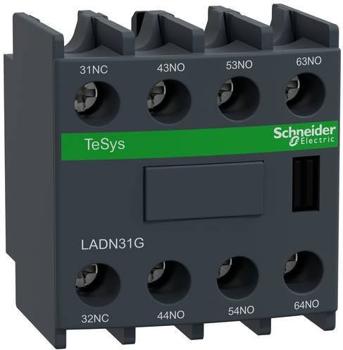 Schneider Electric LADN31G Hilfsschalterblock in Grau - Bild 1