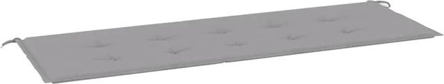 vidaXL Gartenbank-Auflage Grau aus Oxford-Gewebe, B/T/H: 150 x 50 x 4 cm - Bild 1