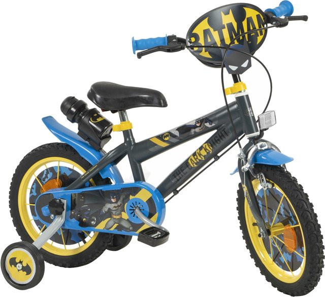 Toimsa Bikes Batman Kinderfahrrad, 14-Zoll, für einen Jungen, 4-6 Jahre - Bild 1