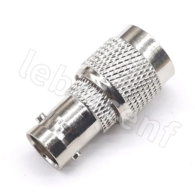 HF-Adapter TNC-Stecker auf BNC-Buchse in Silber - Bild 4