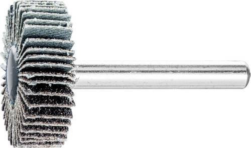 PFERD SIC Fächerschleifer SIC80 für harte Nichteisenmetalle, Durchmesser: 30 mm, Breite: 10 mm, Schaft-Durchmesser: 6 mm, 10 Stück, Grau - Bild 1