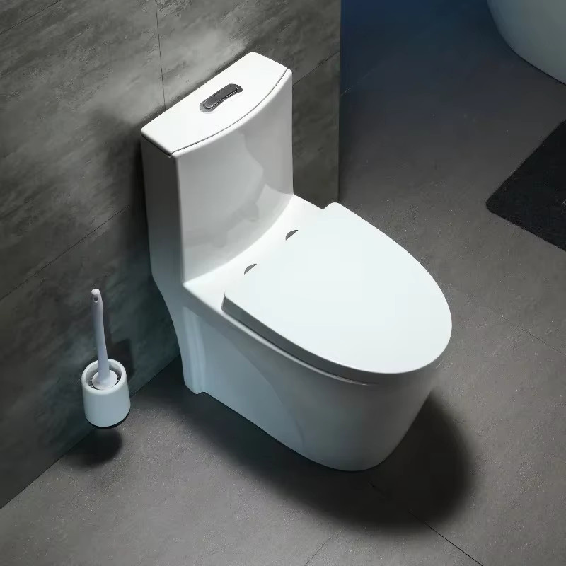 Siphonic-Toilette in Weiß mit hoher Spülwirkung - Bild 2