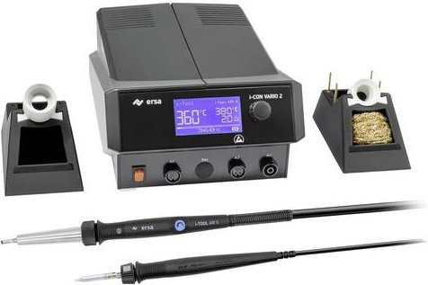 Ersa Entlötstation 0ICV2005AI in Schwarz mit 200W und 150 - 450°C - Bild 1
