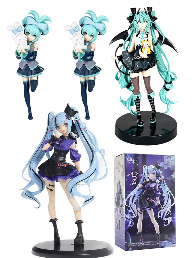 FuRyu Trio-Try-iT Hatsune Miku x Kuromi Snow Miku, Anime-Figur, 21 cm, ab 12 Jahren - Bild 3