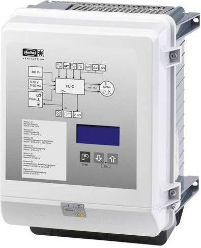Helios FU-C 12 Frequenzumrichter Comfort 400V 3PH 50 60HZ 12A in Weiß - Bild 2