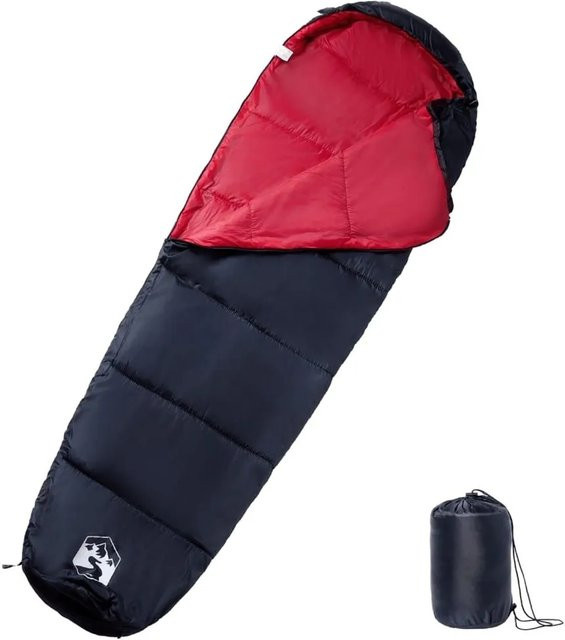 vidaXL Mumienschlafsack für Erwachsene zum Camping für 3 Jahreszeiten 94494 - Bild 1