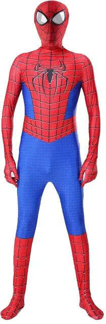 Miles Spider-Man Cosplay Jumpsuit Bodysuit Zentai, Superheld, Marvel - Bild 1
