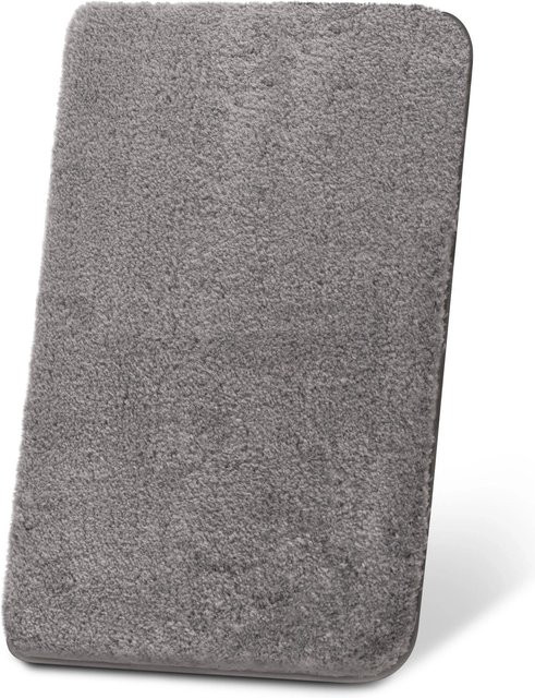 Beautissu BeauMare FL Vorleger Matte in Hellgrau mit Shaggy Optik, Breite: 60 cm, Tiefe: 100 cm - Bild 1
